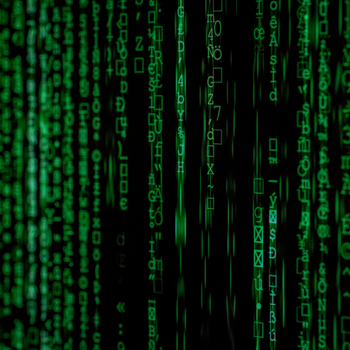 Close-up Photo of Matrix Background